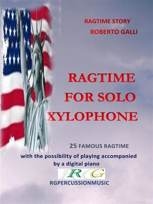 cover image of Ragtime For Solo Xylophone